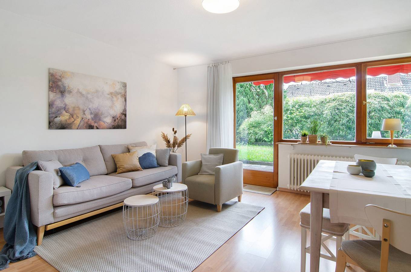 Ganze Wohnung, Ferienwohnung 'Am Buchbühl' mit privater Terrasse, privatem Garten und Wi-Fi in Stockach, Landkreis Konstanz