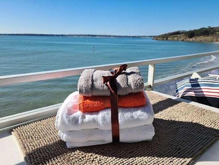 Gîte pour 2 personnes, avec balcon et vue dans Plage Sables Blancs - 4