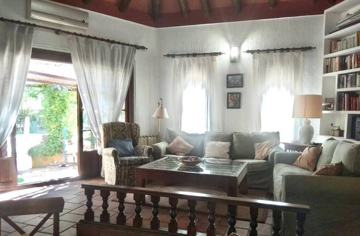 Casa rural para 6 personas, con jardín y terraza además de piscina y vistas, Se admiten mascotas en Argamasilla de Alba - 4