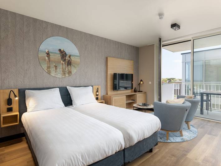 Ferienwohnung für 2 Personen, mit Balkon und Terrasse in Egmond - 3