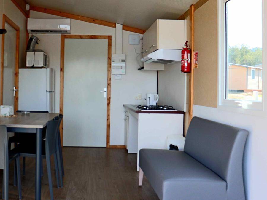 Flower Camping Innature  - Chalet 4 personas - Bord de Lac Comfort Pmr in Arques (Aude), Parque Natural Regional Corbières-Fenouillèdes