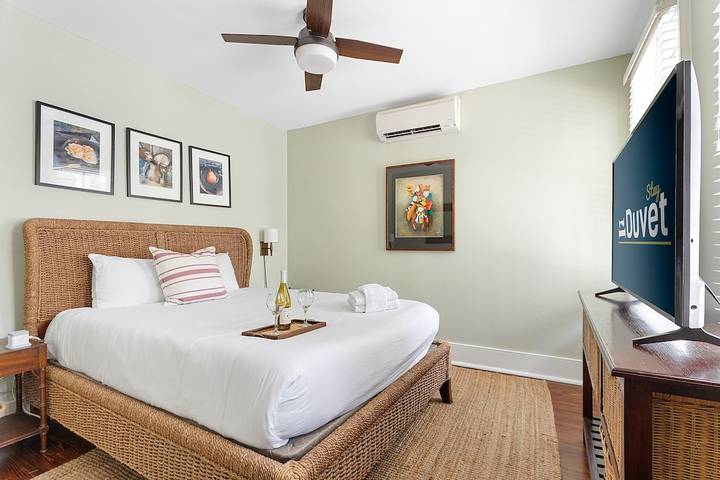 Holiday rental for 12 people, with balcony and garden in Charleston