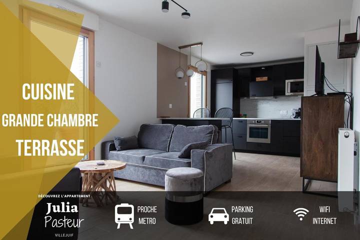 Appartement de vacances pour 4 personnes, avec terrasse et vue - 1