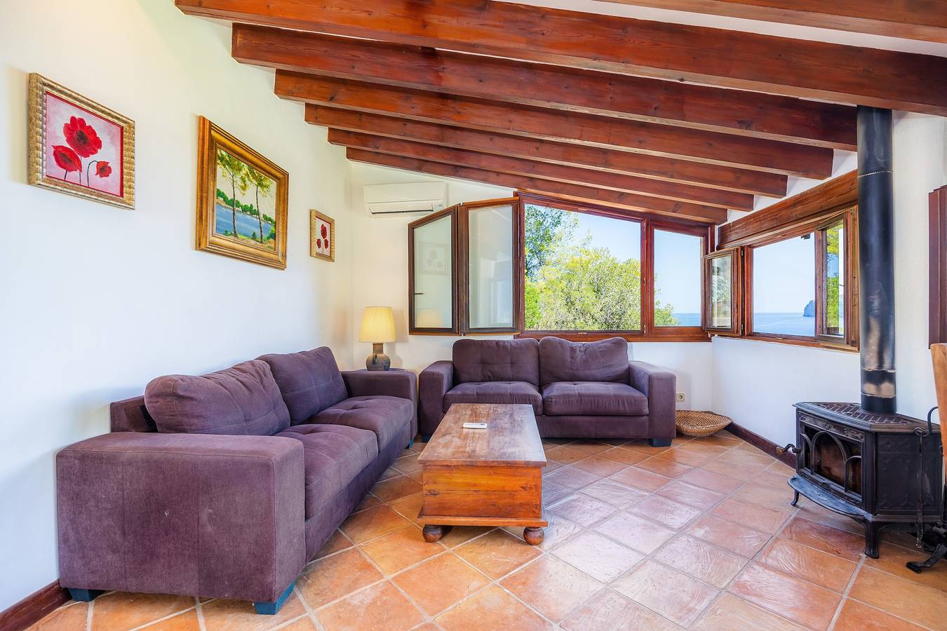 Holiday Home 'Casita En Cala Deia Junto Al Mar 1' with Sea View & Air Conditioning in Cala Deià, Deià