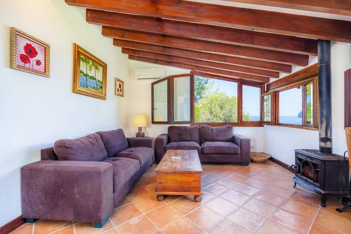 Casa de férias 'Casita Em Cala Deia Junto ao Mar 1' com vista mar e ar condicionado in Cala Deià, Deià