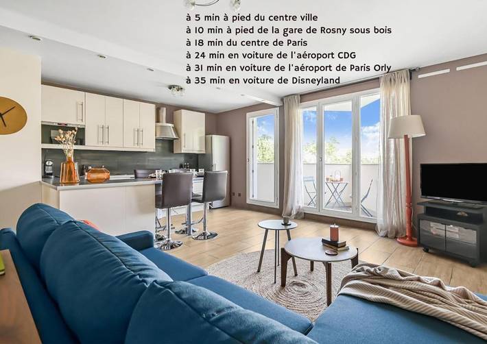 Apartamento de vacaciones para 6 personas, con balcón - 1