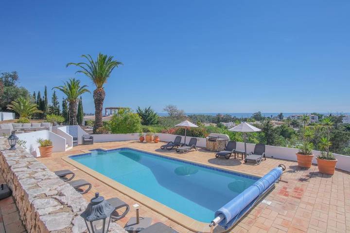 Ferienhaus mit Meerblick für 8 Personen, mit Pool und Ausblick sowie Garten in Lagos - 2