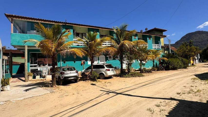 Pousadas para 4 pessoas, com vista e balcão e ainda piscina em Picinguaba