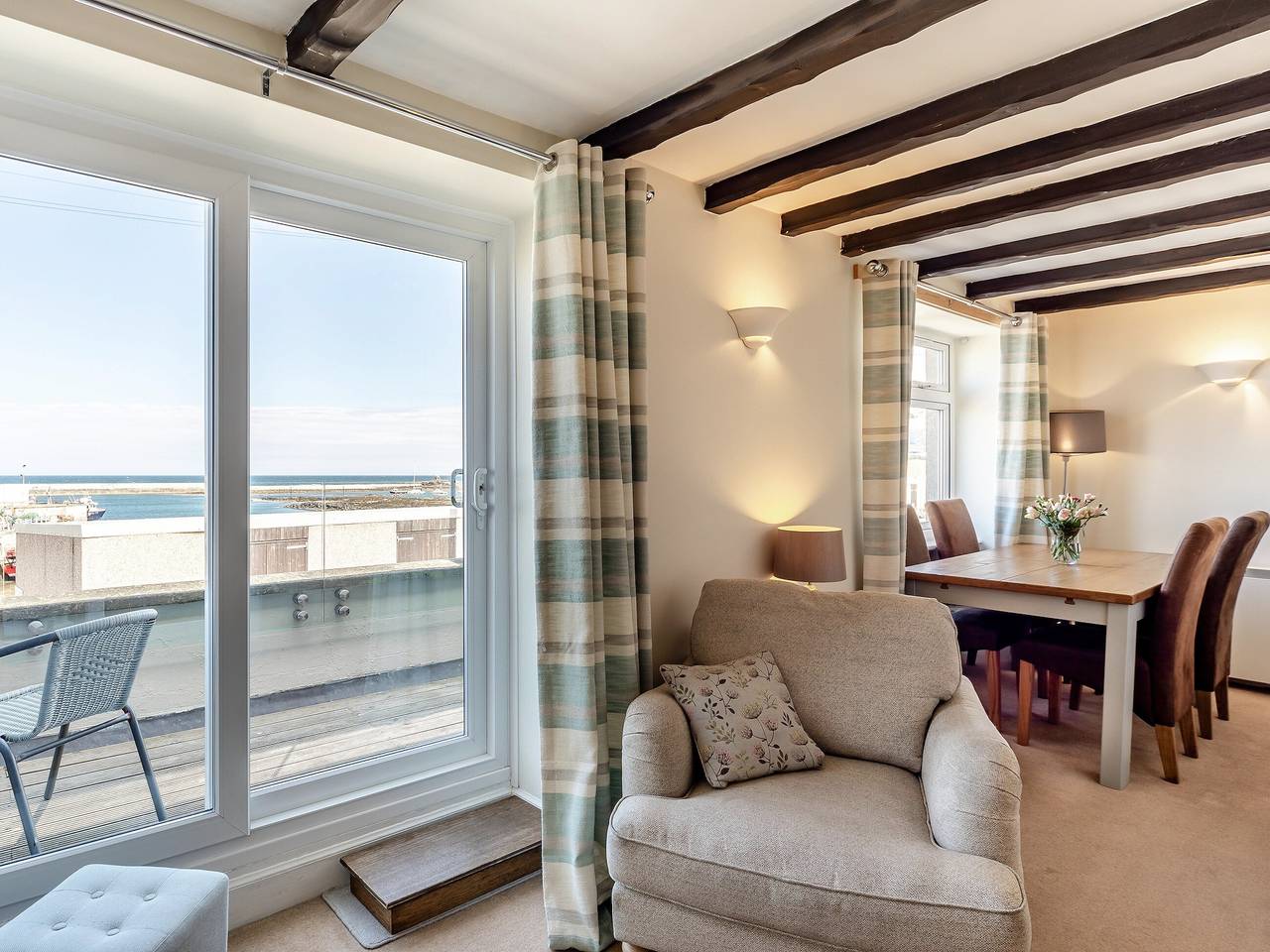 Quay Cottage in Seahouses, Northumberland