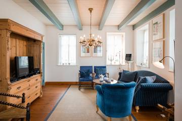 Ferienhaus für 3 Personen, mit Terrasse und Garten sowie Ausblick in Südbrookmerland