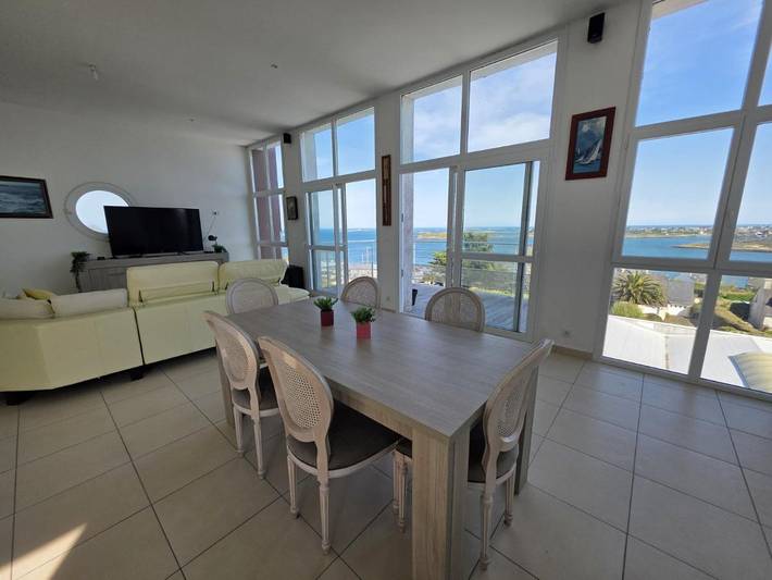 Gîte pour 6 personnes, avec terrasse et vue dans Port de l'Aber Wrac'h - 4