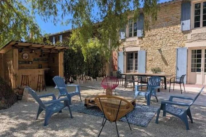 Location de vacances pour 6 personnes, avec jardin à Saint-Georges-de-Rex