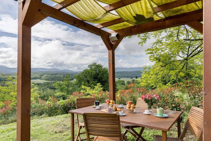 Maison de vacances pour 4 personnes, avec jardin, animaux acceptés à Colle di Val d'Elsa