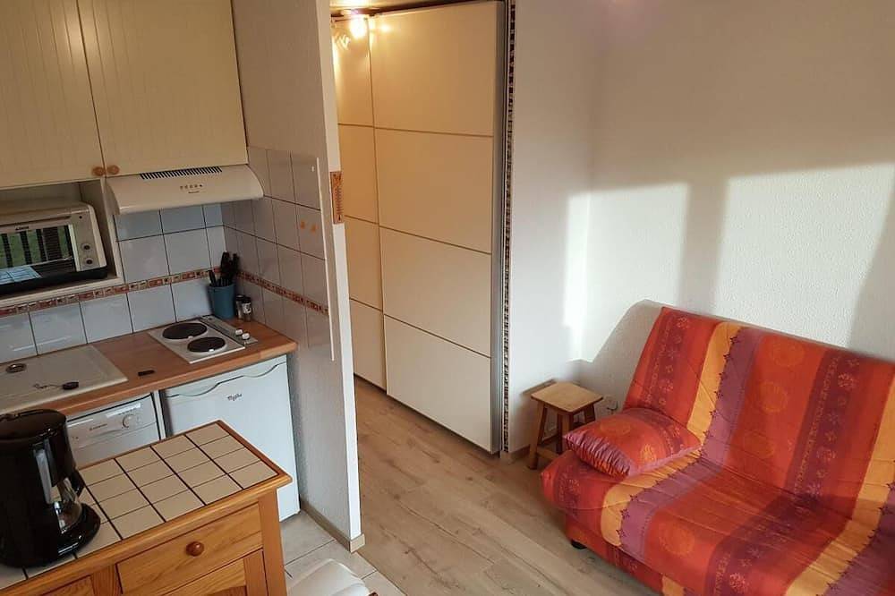 Ganze Wohnung, 50m bis zu den geschäften, 1te Etage, blick skipisten, balkon, fernseher, schließfach für die skier in Flaine, Arâches-la-Frasse