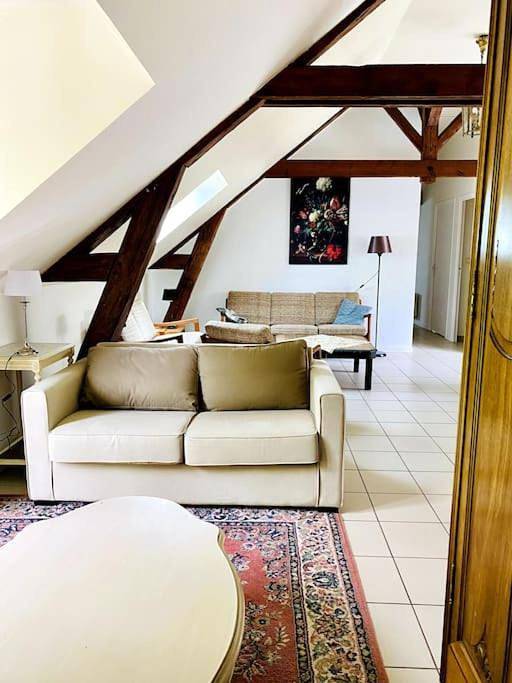 Gîte pour 6 personnes, avec sauna et jardin à Quesnoy-le-Montant