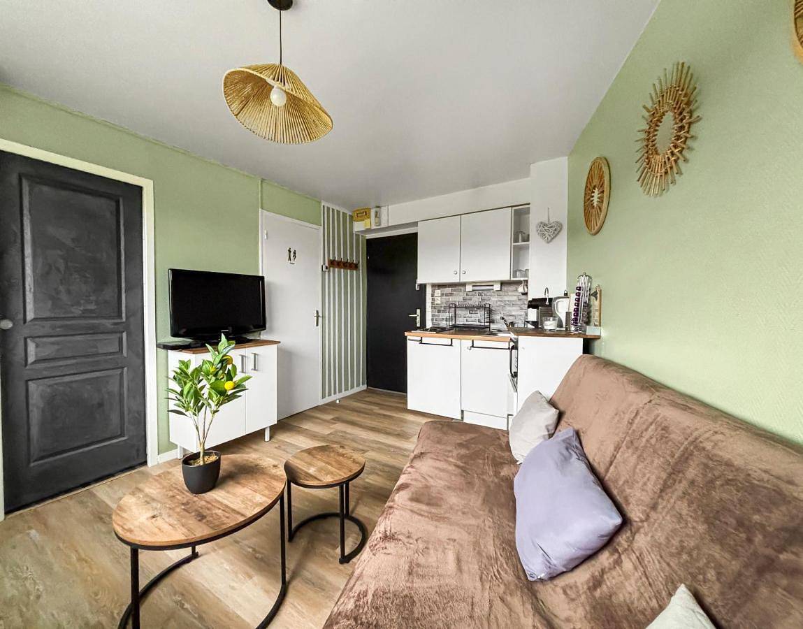 Appartement entier, Séjour paisible avec vue imprenable sur le Golf-self check-in in Houlgate, Région de Lisieux