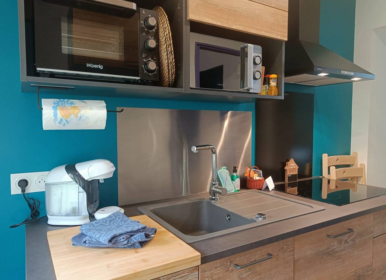 Studio entier, 22* Studio Augustine 3* vue mer - parking gratuit -refait à neuf in Woignarue, Région d'Abbeville