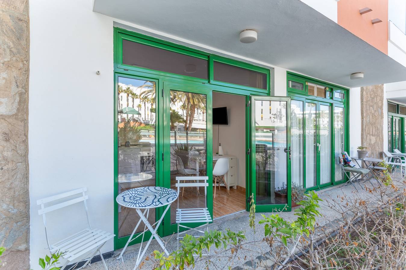 Geheel appartement, Vakantiehuis 'Yumbo Dunas 2' met gedeeld zwembad, gedeelde tuin en Wi-Fi in Maspalomas, San Bartolomé de Tirajana