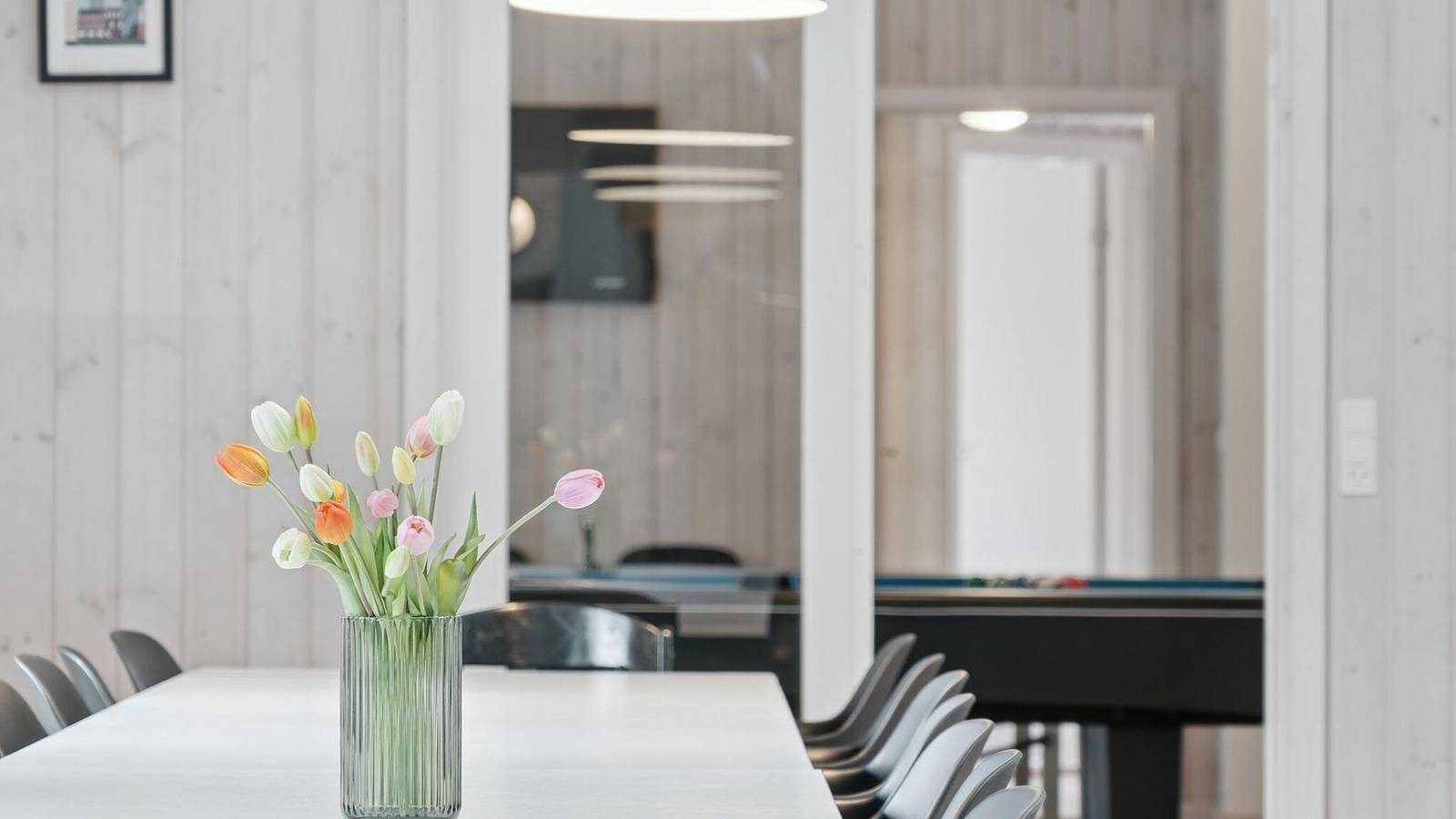 Buchen Sie großes Ferienhaus Henne Strand 387 mit Pool. in Henne, Filsø See