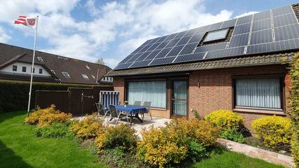 Ferienhaus für 8 Personen, mit Garten und Terrasse in Westerdeichstrich