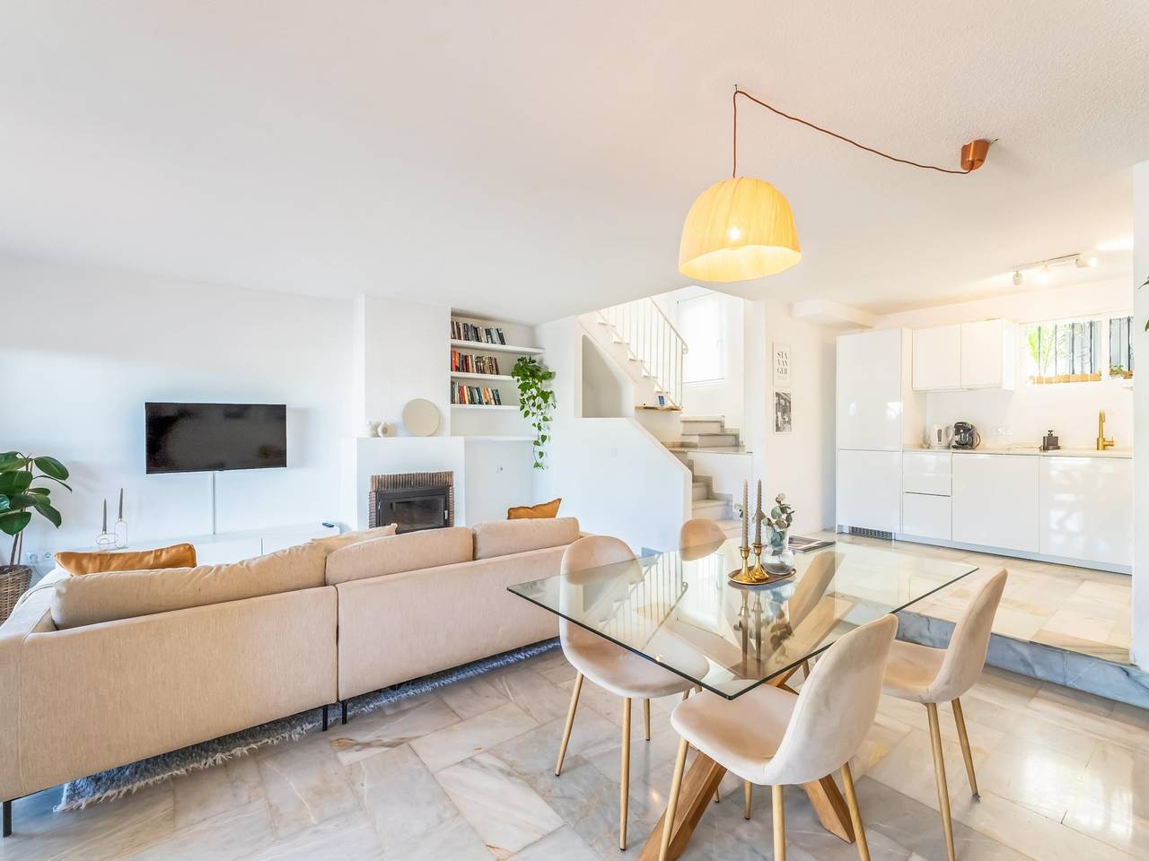 Maison de vacances pour 4 personnes avec piscine in Torremuelle, Benalmádena