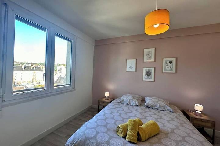 Apartamento entero, Casa Ribot #10 - T4 pour 5 personnes - Proche Centre Ville in Brive-la-Gaillarde, Brive-la-Gaillarde region