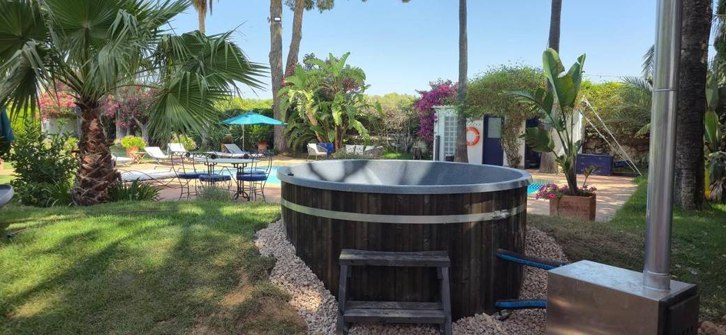 Location de vacances pour 14 personnes, avec jardin ainsi que jacuzzi et piscine à Manises - 4