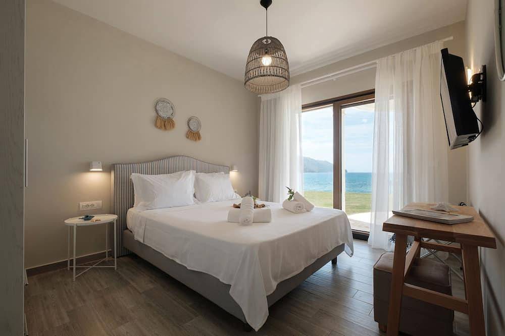 Ganze Wohnung, Armikes Beachfront Suite 2 Afionas Korfu in Agios Georgios, Korfu
