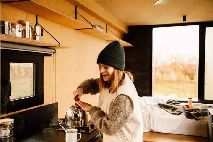 Ganze Wohnung, Tiny House im Herzen der Normandie von Pferden umgeben in Arelaune-en-Seine, Rouen und Umgebung