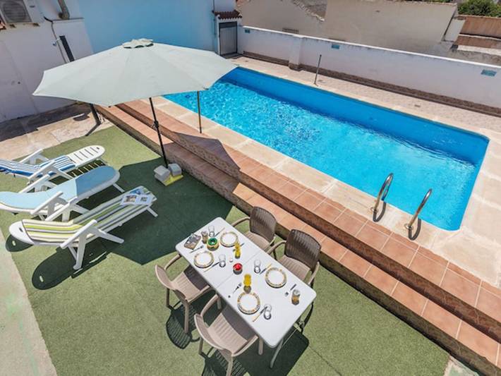 Casa de vacaciones para 4 personas, con Terraza y Jardín en Alhama - 3