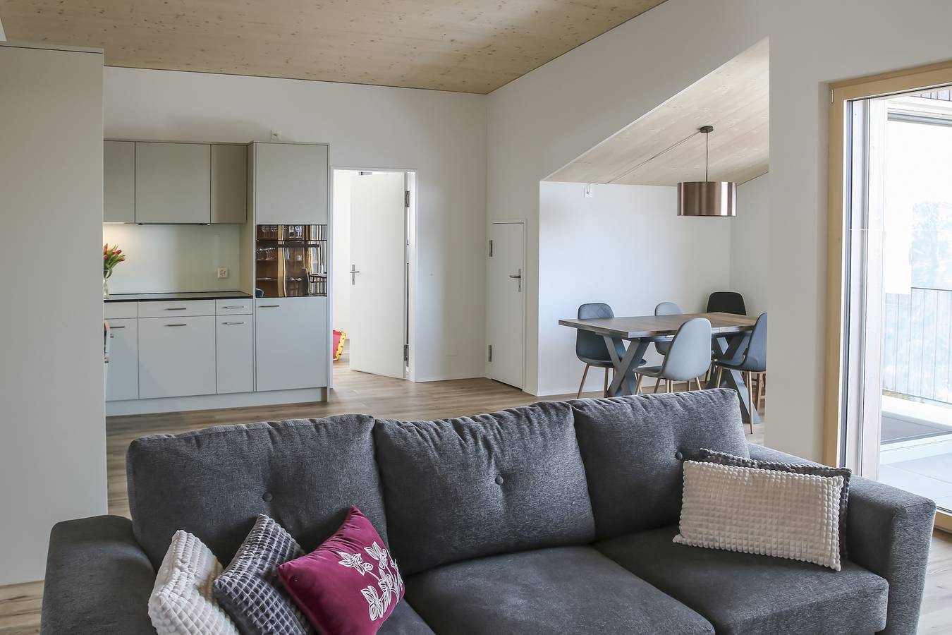 Ganze Ferienwohnung, Dachwohnung Tannenboden, Whg. Schmid - 3.5-Zimmer Dachwohnung Nr. 31 in Flums, Churer Rheintal