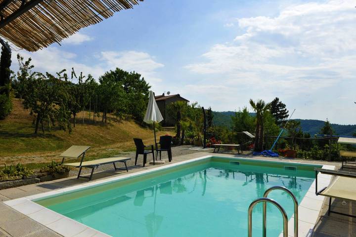 Villa für 5 Personen, mit Garten und Pool sowie Terrasse, mit Haustier in der Toskana - 2