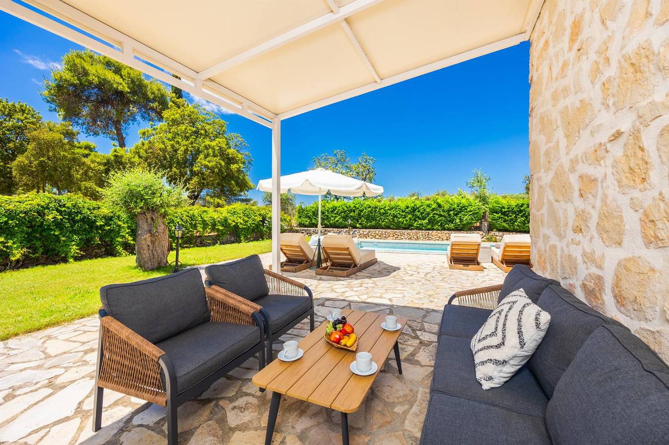 Villa für 6 Personen mit Garten in Agios Leon, Zakynthos
