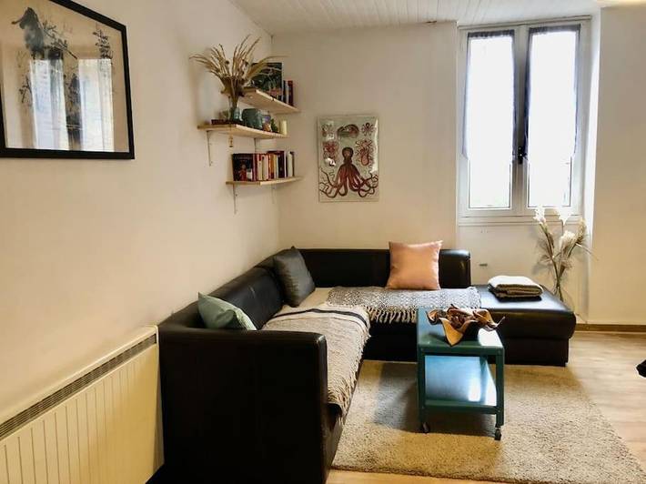 Maison de vacances pour 2 personnes, avec Terrasse ainsi que Jardin et Vue