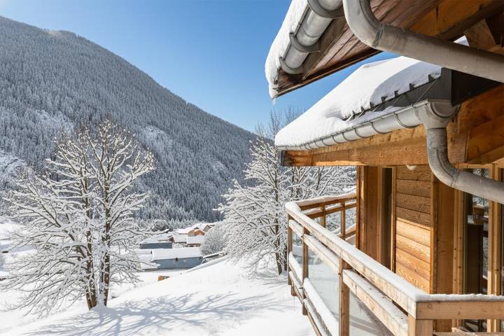 Chalet pour 14 personnes, avec terrasse et sauna à Peisey-Nancroix