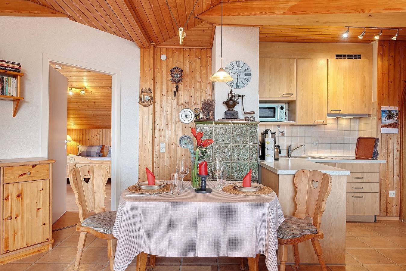 Ganze Wohnung, Ferienwohnung 'Abendsonne' mit Bergblick, Balkon und Wi-Fi in Höchenschwand, Südschwarzwald