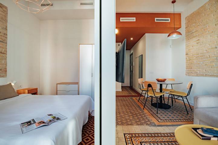 Gîte pour 4 personnes, avec balcon/terrasse, adapté aux familles dans Hospitalet de Llobregat - 3