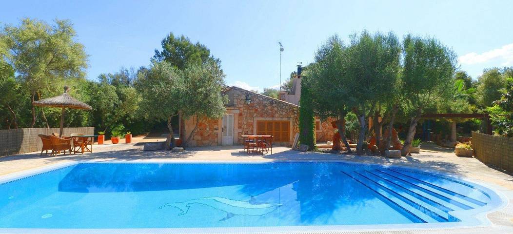 Glamping voor 3 personen, met tuin en terras op Mallorca