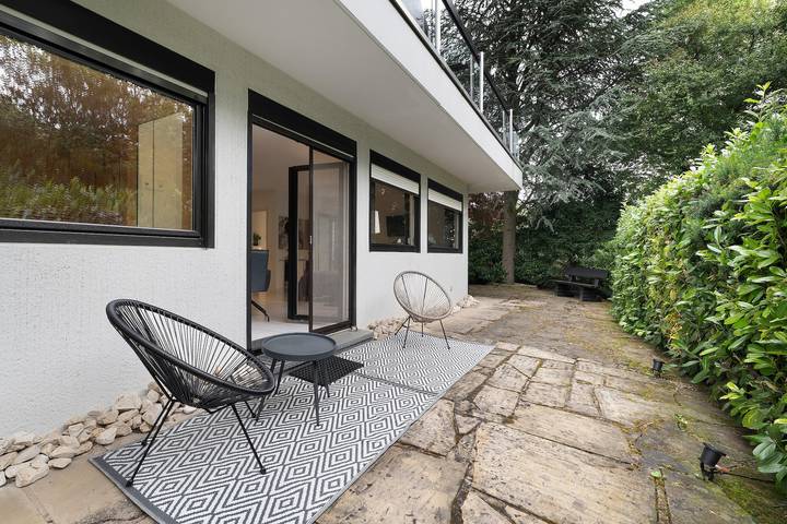 Gehele studio, Studio Appartement 'Ferienappartement Harmonie' met privé terras en Wi-Fi in Zaisenhausen, Kraichgau