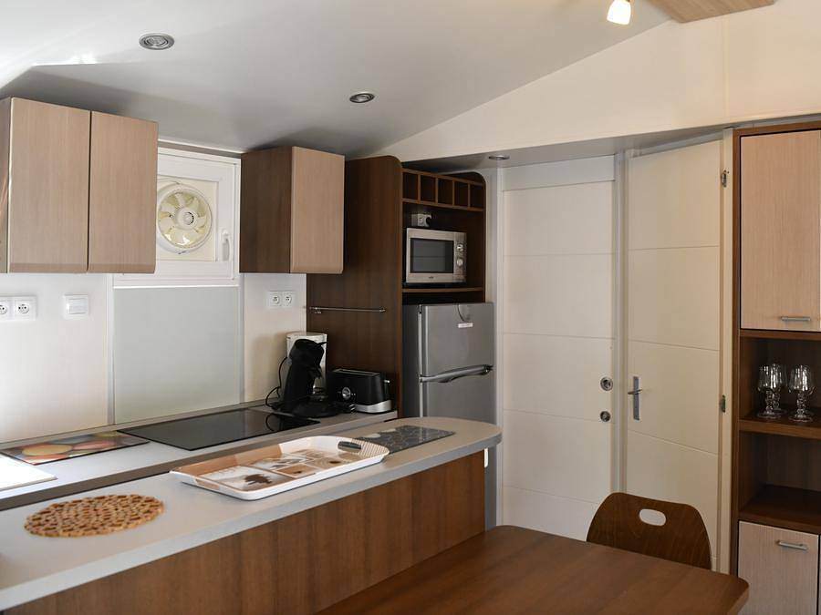 Camping De Saint Aygulf Plage - Casa mobile 5 persone - 3 camere da letto - Clim - Tv in Saint-Aygulf, Frejus