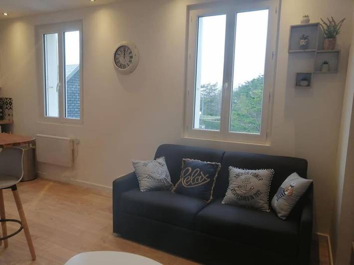 Gîte pour 4 personnes, avec vue dans Hauteville-sur-Mer - Plage - 2