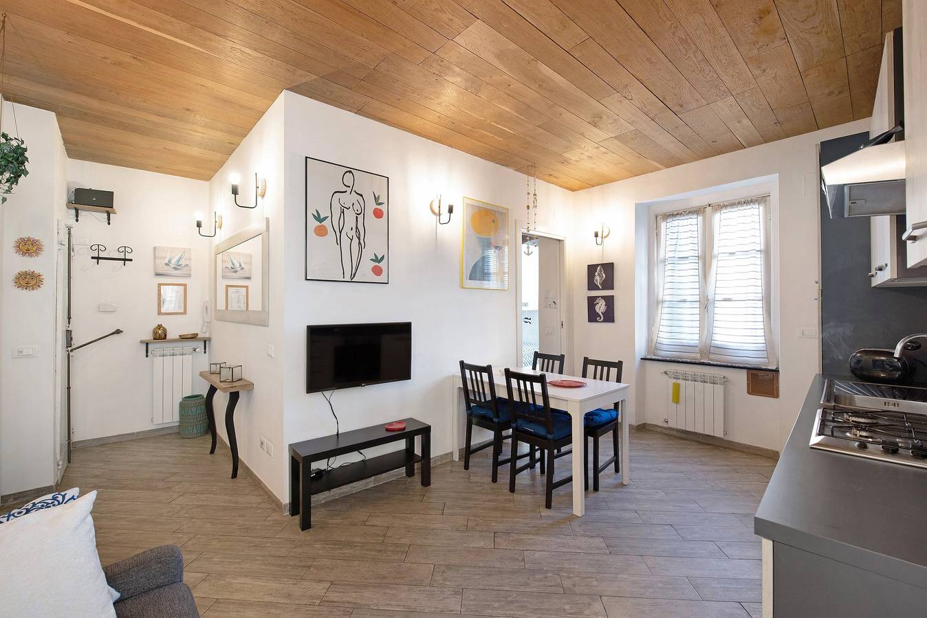 Ganze Wohnung, Ferienwohnung "La Casa del Sole nel Borgo" mit Balkon und Wlan in Genua (Stadt), Genua