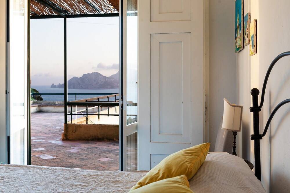 Villa Pisani Atem Mit Blick Auf Die Küste Von Capri Sorrento Amalfi in Marciano, Neapel Provinz