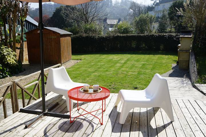 Gîte pour 4 personnes, avec terrasse et jardin dans Plage de Bréhec - 2