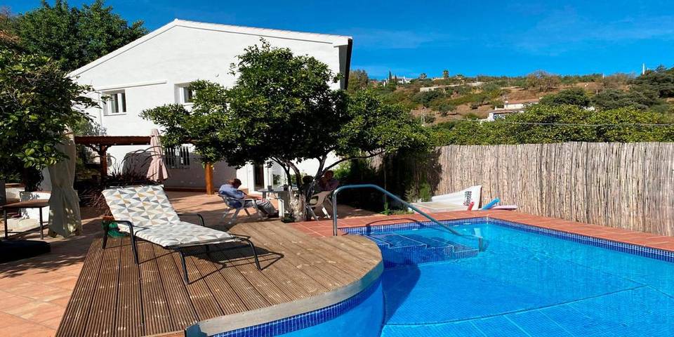 Casa rural para 7 personas, con Terraza y Jardín además de Piscina y Vistas en Tolox