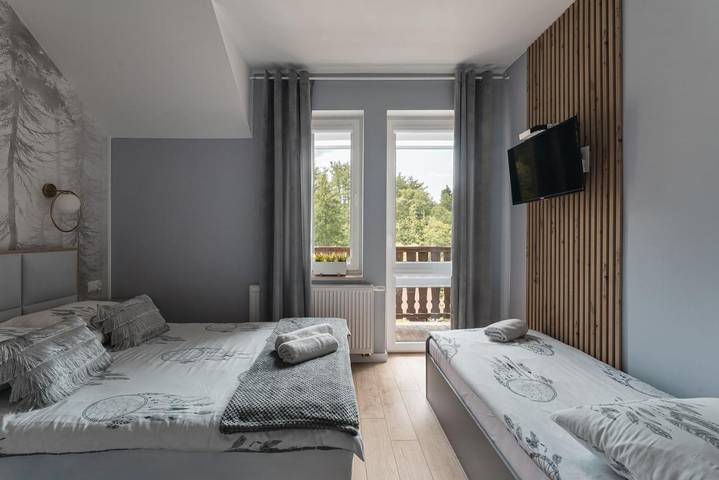 Gîte pour 2 personnes, avec jardin ainsi que vue et balcon à Szczawnica - 2