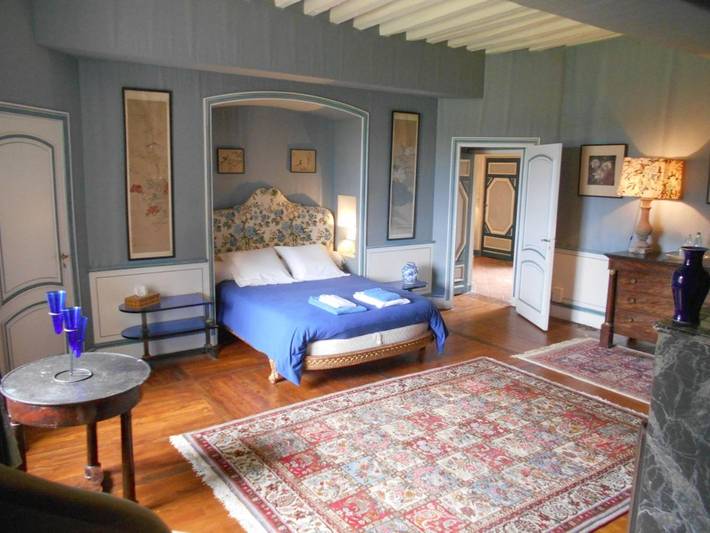 Chambre d’hôte pour 3 personnes, avec Terrasse ainsi que Jardin et Vue
