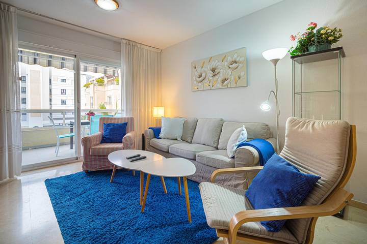 Gîte pour 4 personnes, avec balcon ainsi que bassin pour enfant et jardin, animaux acceptés à L'Alfàs del Pi - 3