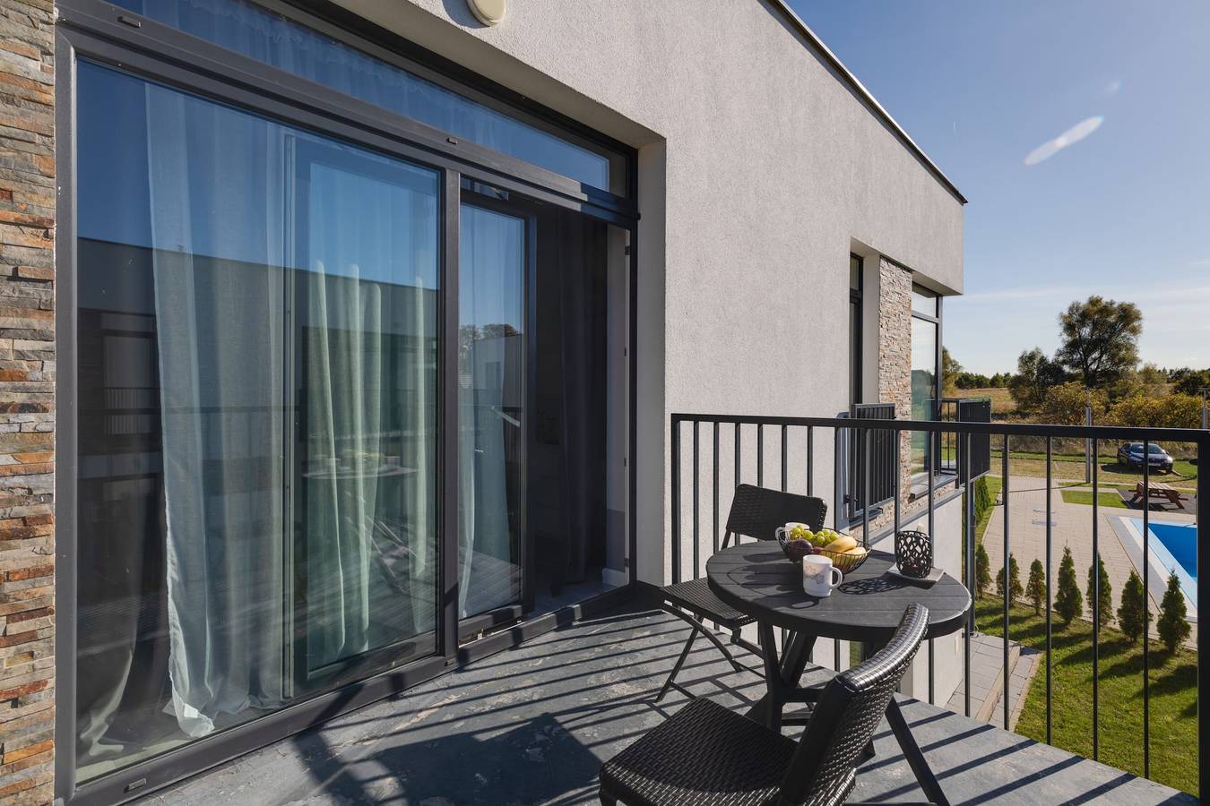 Ganzes Studio, Studio für 4 Personen mit Pool in Łukęcin, Polnische Ostsee