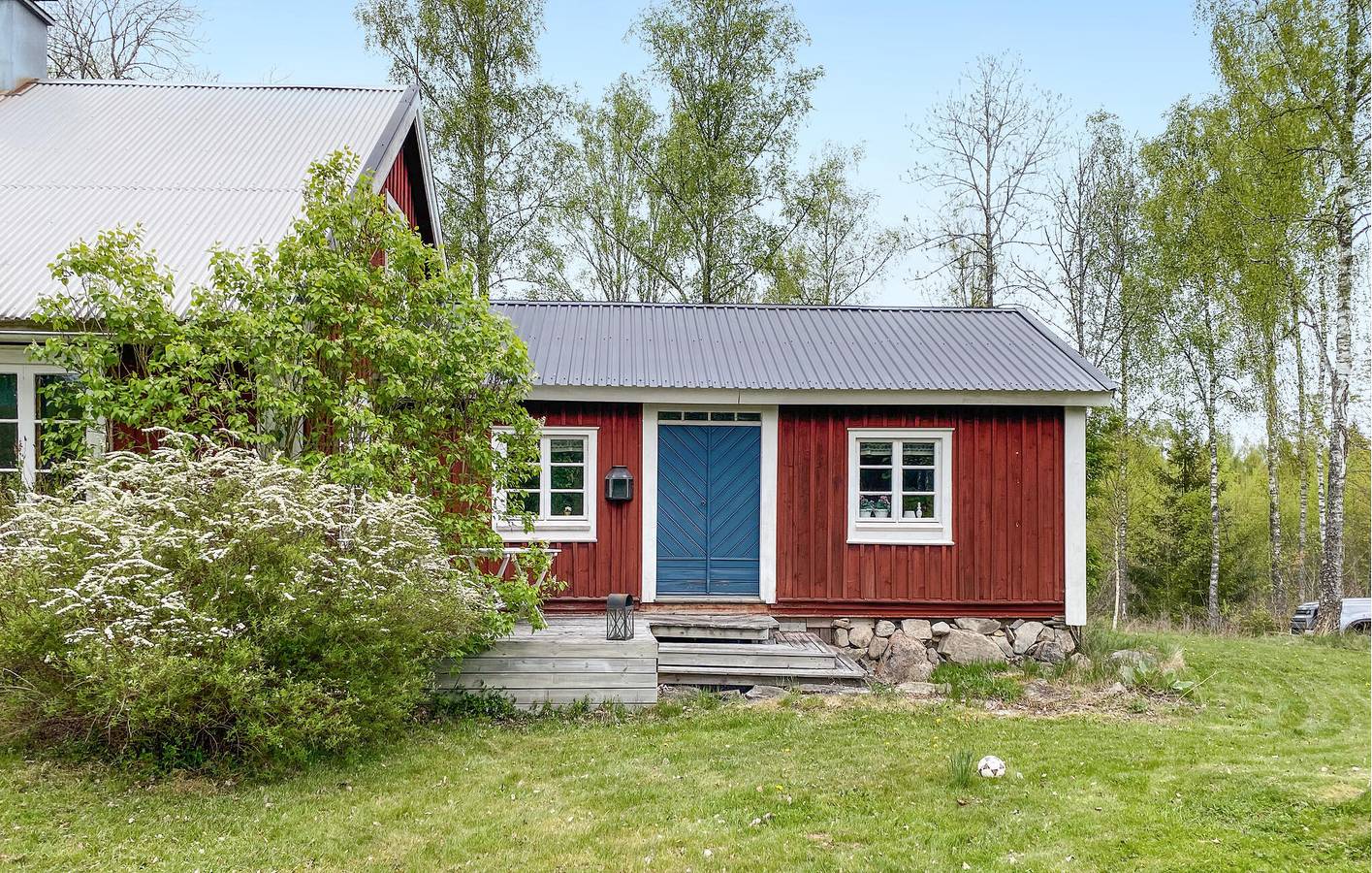 Ferienhaus für 7 Personen mit Garten in Kronoberg